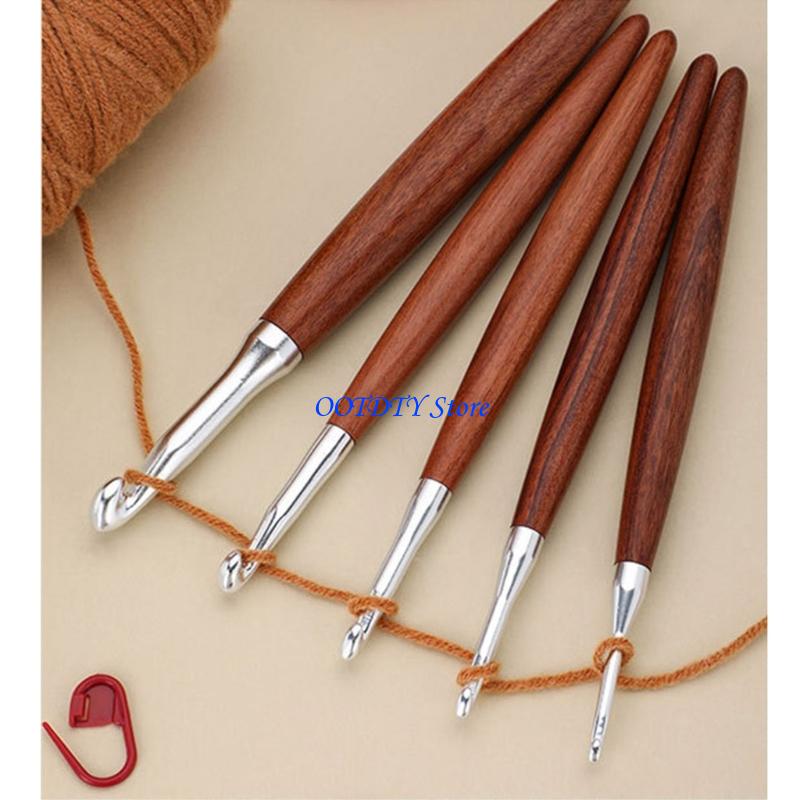 367A 8 Stück ergonomische Holz – Wooden Crochet Hooks Ergonomic Handle Bewertung und Preis