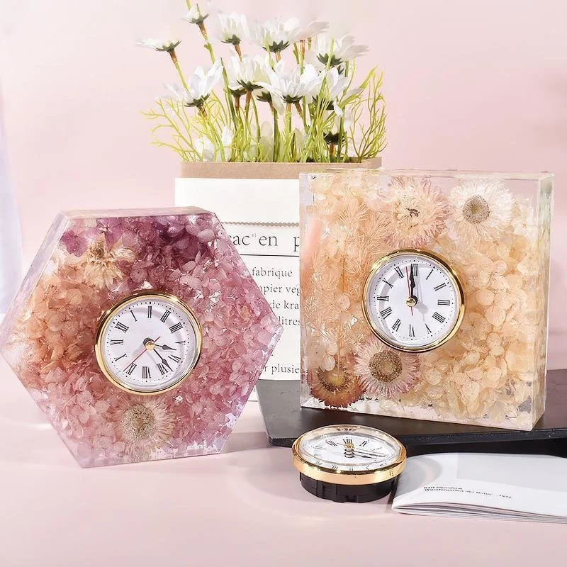 Uhr Ornament Set Silikonform U – Silicone Epoxy Resin Molds Set Bewertung und Preis