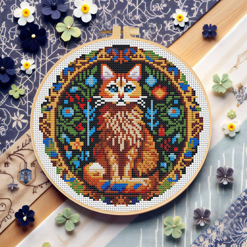 DIY Kreuz Stich Katze Tier 11C – Cotton Embroidery Thread Skeins Bewertung und Preis