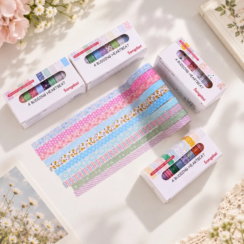 10 Rollen Pastellfarbenes Wash – Scrapbooking Bewertung und Preis