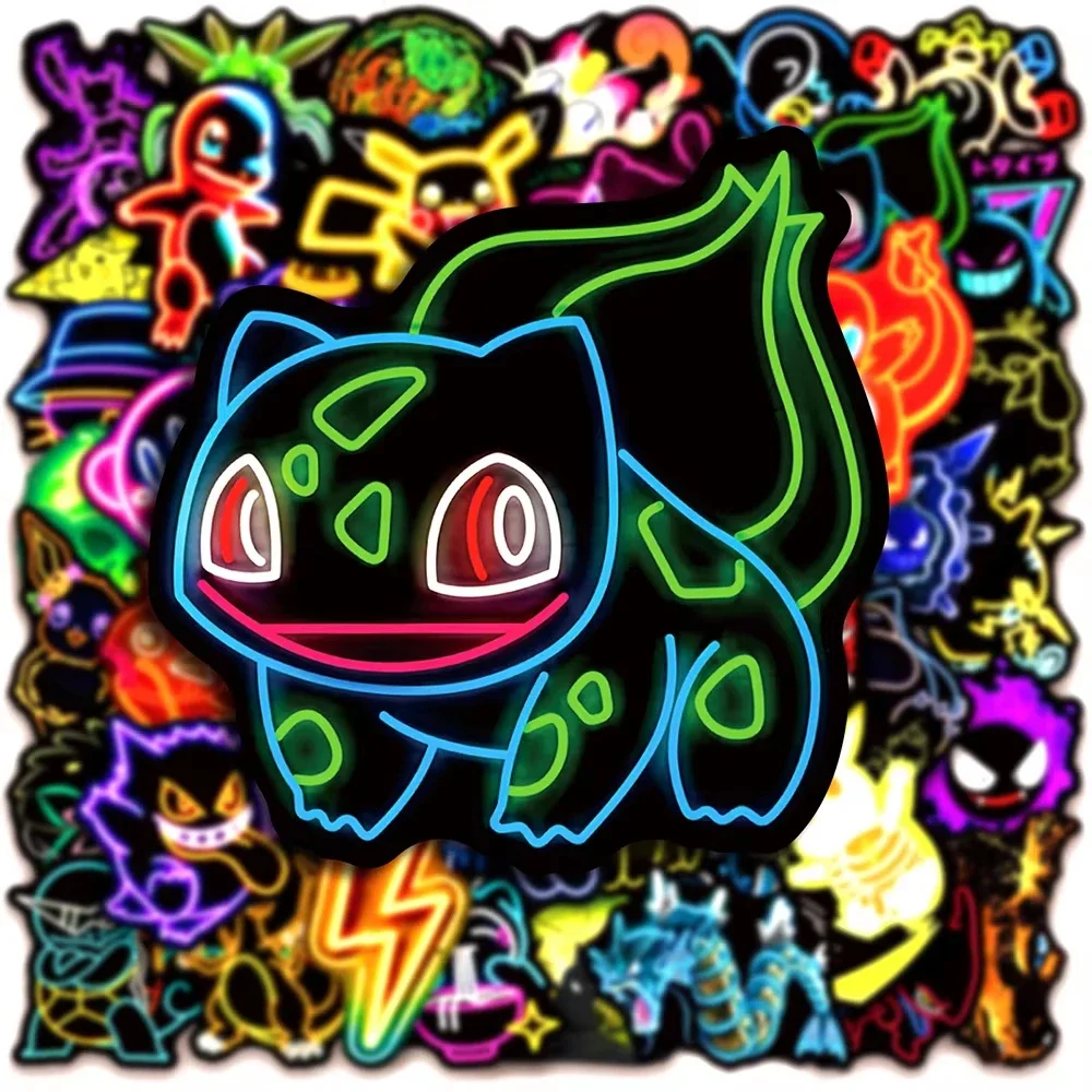 100 Stück Neon Pokémon Aufkleb – Scrapbooking Bewertung und Preis